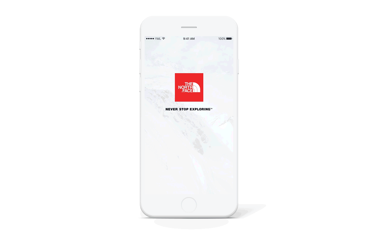 North Face App Animations